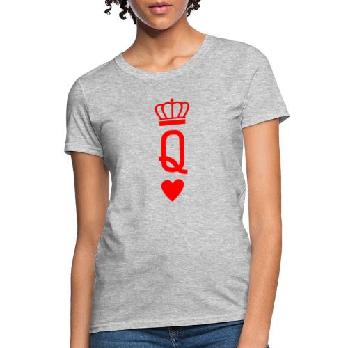 Queen of Hearts - Women's T-Shirt