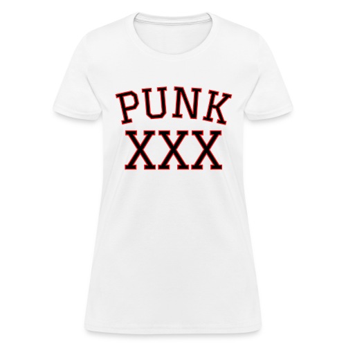 PUNK, Drug-Free Straight Edge Hardcore Punk Scene - Women's T-Shirt