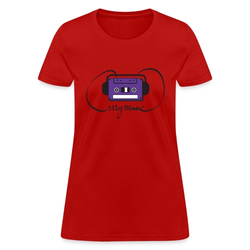 MyMusic Ribbon - Women's T-Shirt