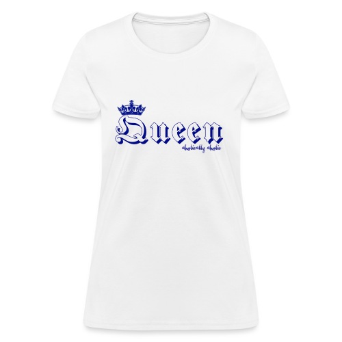 queen blue png - Women's T-Shirt