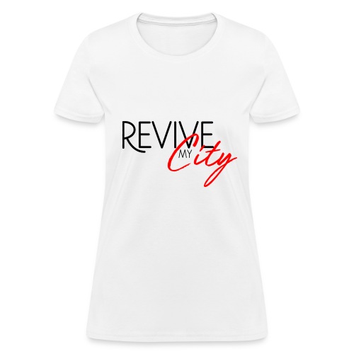 RMC logo white shirt - Women's T-Shirt