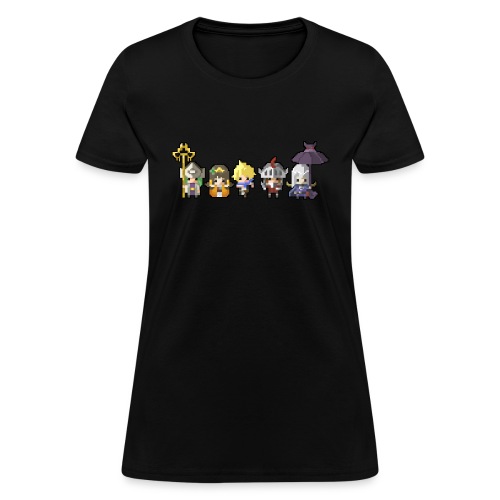 Half Minute Hero characters - Women's T-Shirt