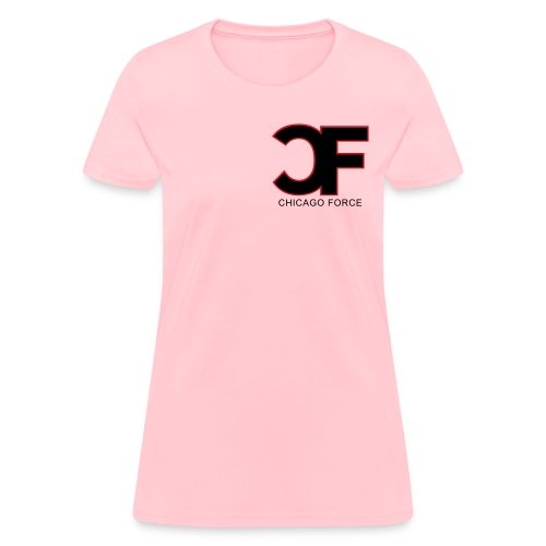 CF Logo Original vector w Chicago Force - Women's T-Shirt