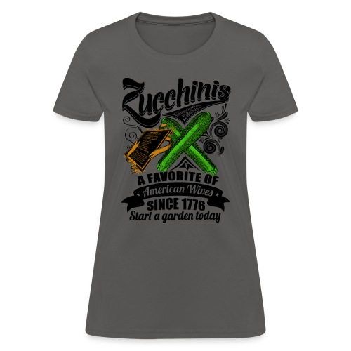 Zucchinis_PrintBlack - Women's T-Shirt