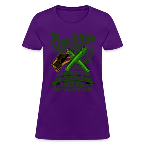Zucchinis_Print - Women's T-Shirt