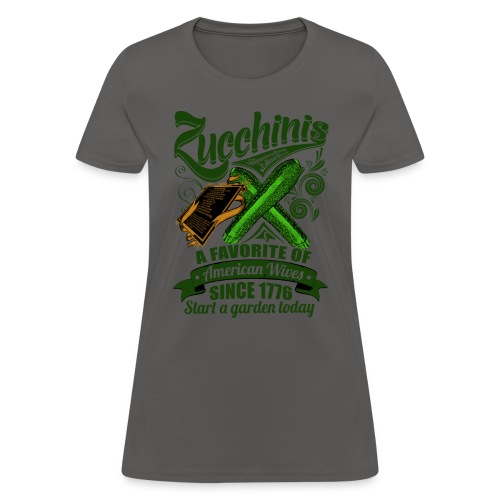 Zucchinis_Print - Women's T-Shirt