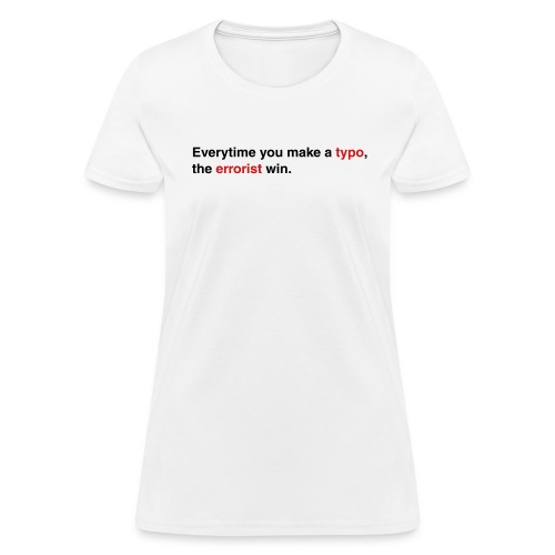 Errorist - Women's T-Shirt