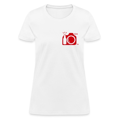 Chicago Transparent With Initials RED png - Women's T-Shirt