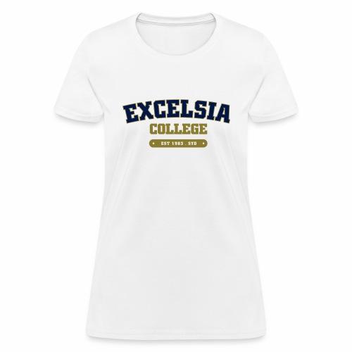 Merchandise logo artwork outlines blue - Women's T-Shirt