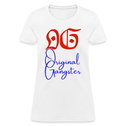 O.G Original Gangster - Red & Blue Unite - Women's T-Shirt