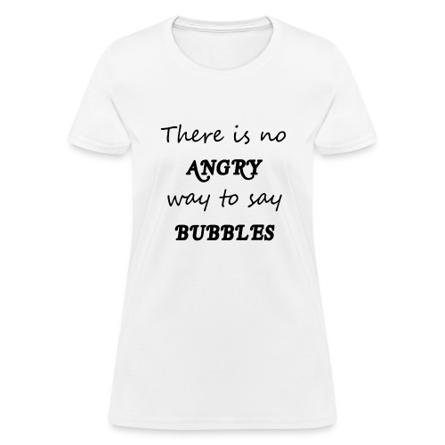 Bubbles Black - Women's T-Shirt