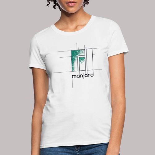 Manjaro Logo Draft - Women's T-Shirt