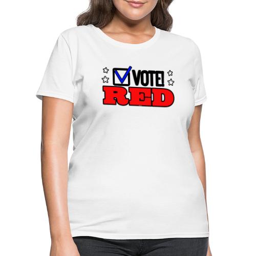 VOTE RED - Women's T-Shirt