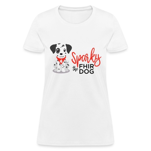 Sparky the FHIR Dog - Women's T-Shirt