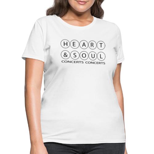 Heart & Soul Concerts Bubble White Horizon - Women's T-Shirt