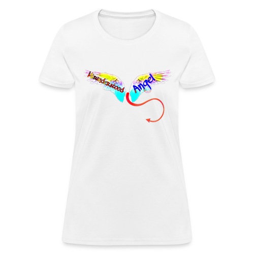 Misunderstood Angel (Angel Wings) - Women's T-Shirt