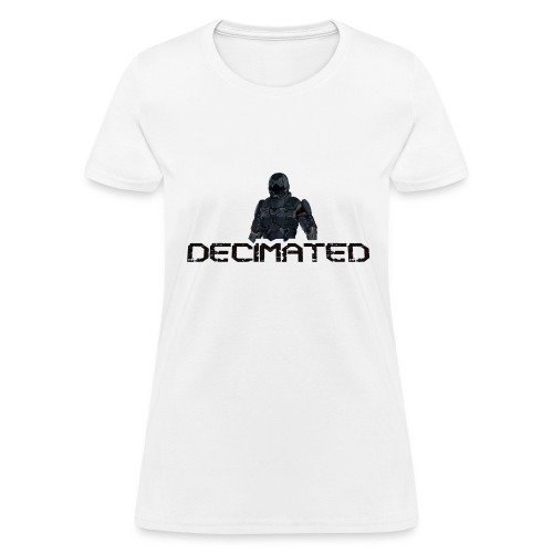 Decimated Mercenary White Items - Women's T-Shirt