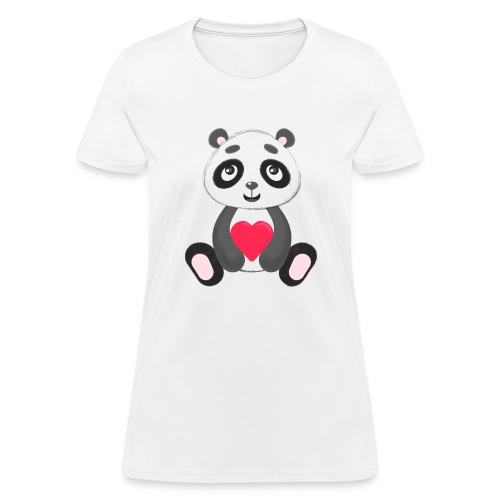 Sweetheart Panda - Women's T-Shirt