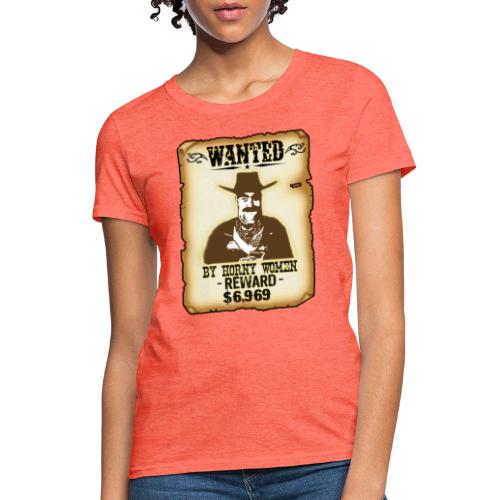 Cowboy Ox-Mad Wanted Poster! - Women's T-Shirt