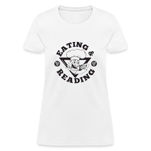 Eating&Reading-Artwork - Women's T-Shirt