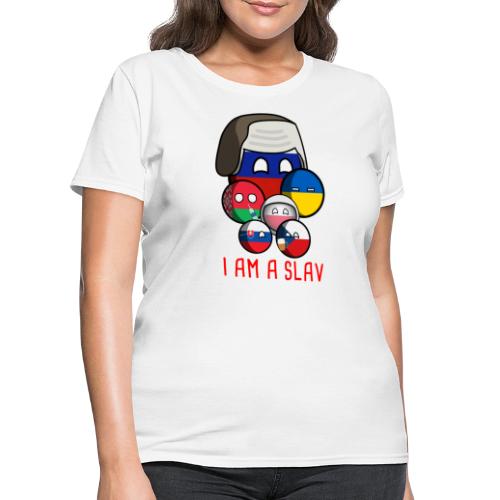 I am a Slav! Countryball - Women's T-Shirt