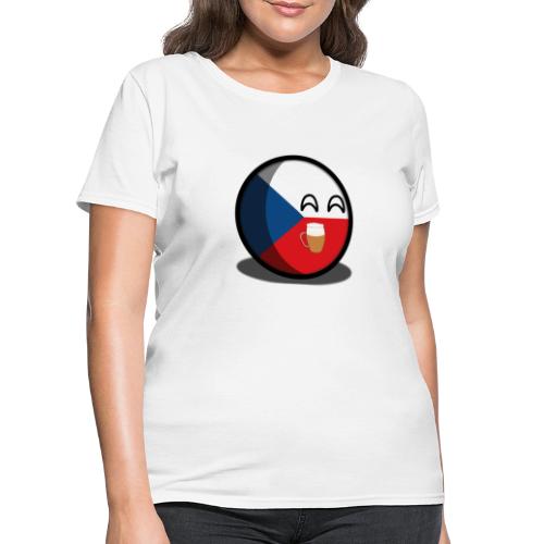 Czechianball with a beer! - Women's T-Shirt