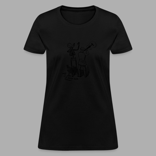 Dying For Bad Music Black Print Unbranded - Women's T-Shirt