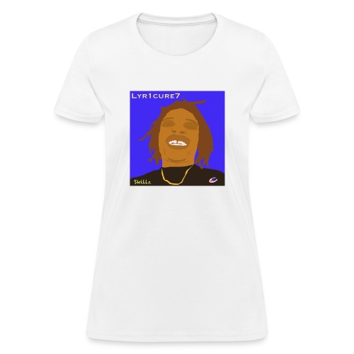 Lyr1cure7 Cartoon face Design - Women's T-Shirt