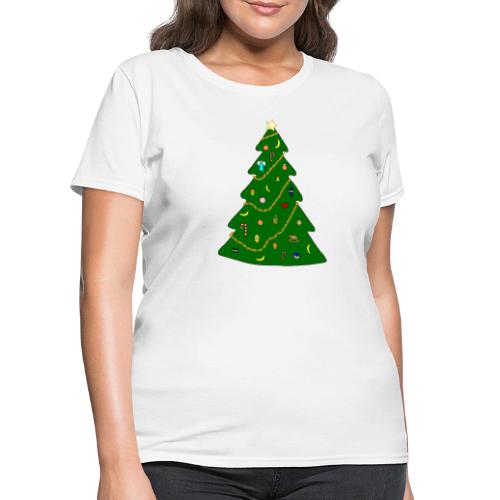 Christmas Tree For Monkey - Women's T-Shirt