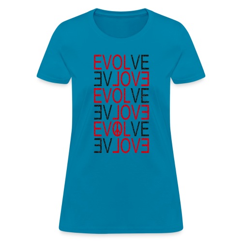 Evolve black - Women's T-Shirt