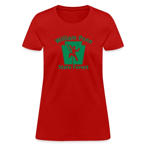 William Penn State Forest Keystone Hiker - Women's T-Shirt