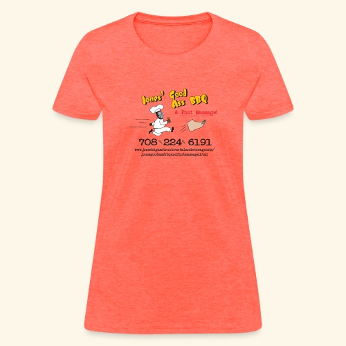 Jones Good Ass BBQ and Foot Massage logo - Women's T-Shirt
