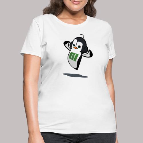 Manjaro Mascot strong left - Women's T-Shirt