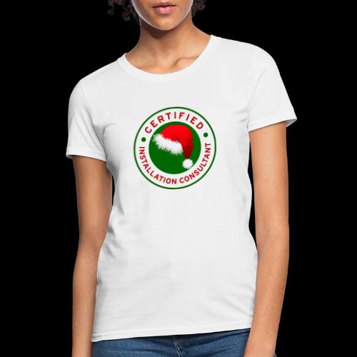 Christmas Lights R Us Emblem - Women's T-Shirt