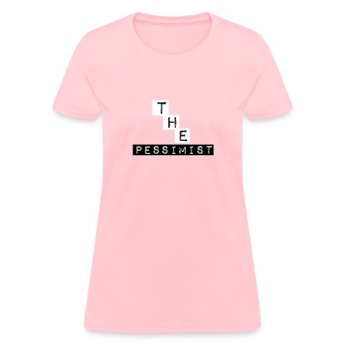 The Pessimist Abstract Design - Women's T-Shirt