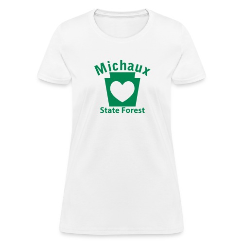 Michaux State Forest Keystone Heart - Women's T-Shirt