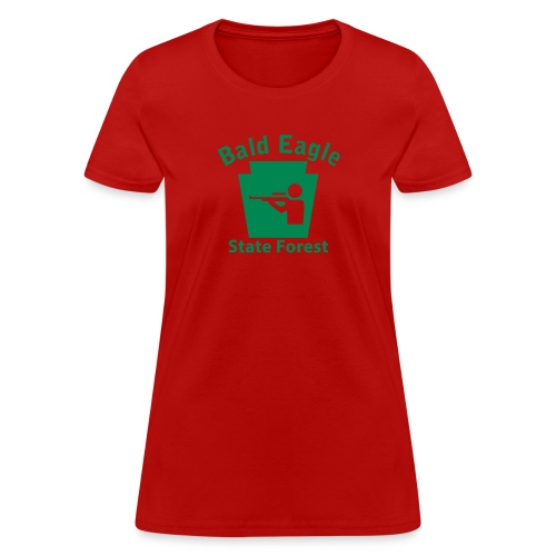 Bald Eagle State Forest Hunting Keystone PA - Women's T-Shirt