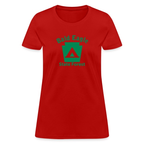 Bald Eagle State Forest Camping Keystone PA - Women's T-Shirt