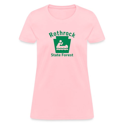 Rothrock State Forest Boating Keystone PA - Women's T-Shirt