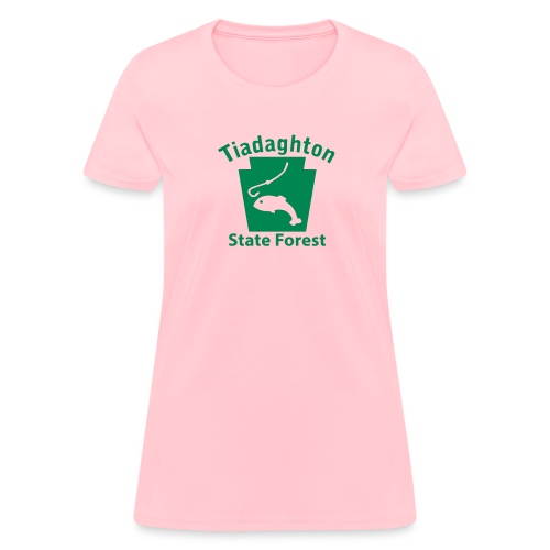 Tiadaghton State Forest Fishing Keystone PA - Women's T-Shirt