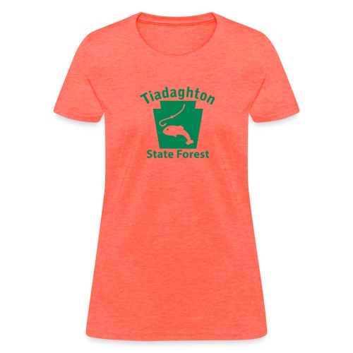 Tiadaghton State Forest Fishing Keystone PA - Women's T-Shirt