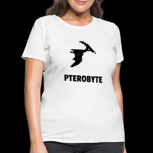 Pterobyte | Epic Digital Dinosaur - Women's T-Shirt