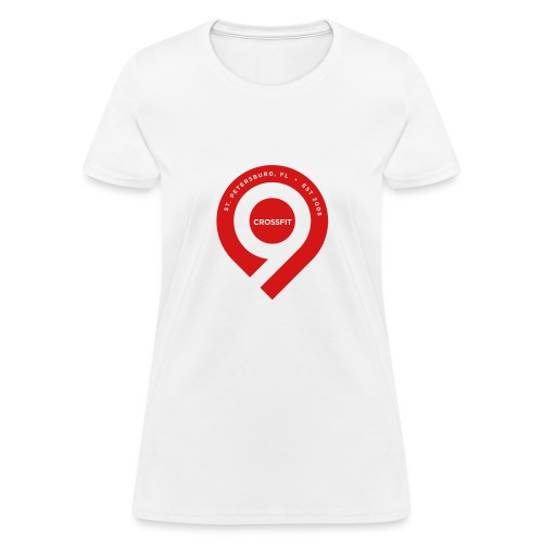 CrossFit9 Classic Drop Pin - Women's T-Shirt