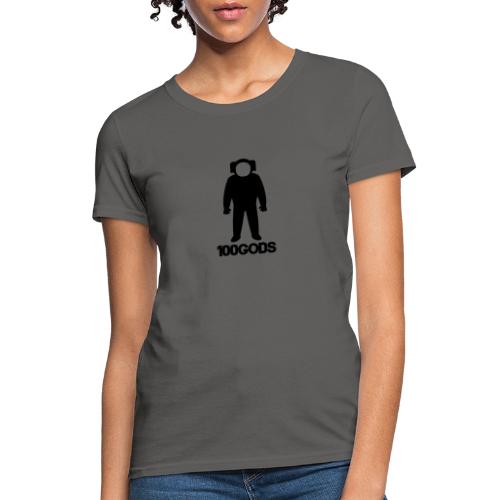 100GODS black logo - Women's T-Shirt