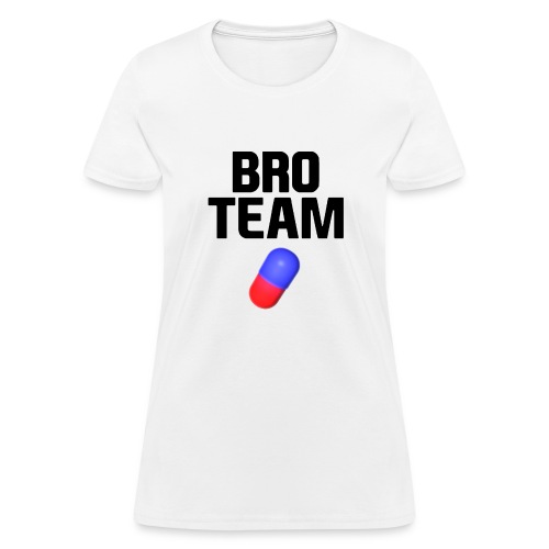 Bro Team Black Words Logo Women's T-Shirts - Women's T-Shirt