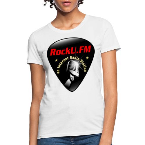 RockU FM Logo - Women's T-Shirt