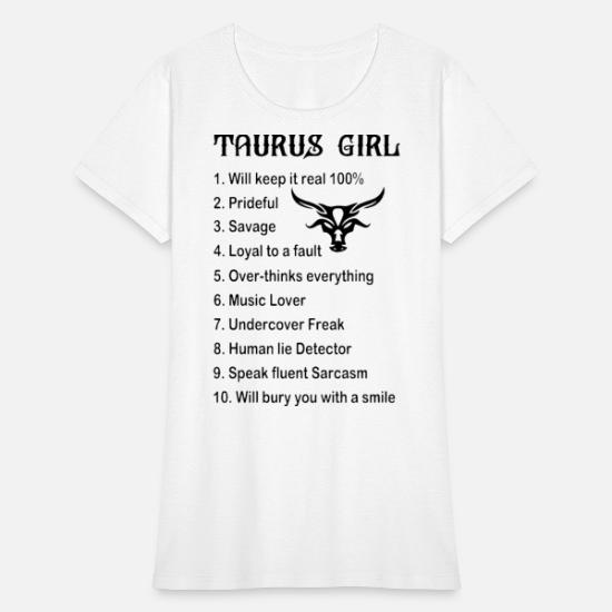 taurus girl t shirts' Women's T-Shirt | Spreadshirt