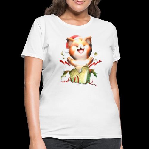 Cat In A Box - Women's T-Shirt