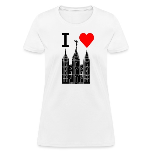 I (Heart) the Temple - Women's T-Shirt