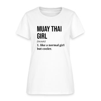 Muay Thai Muay Thai Muay Thai - Women's T-Shirt - white - Front